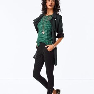 This is a beautiful buttery soft classic tapered cut trouser.